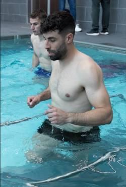 en piscina termal