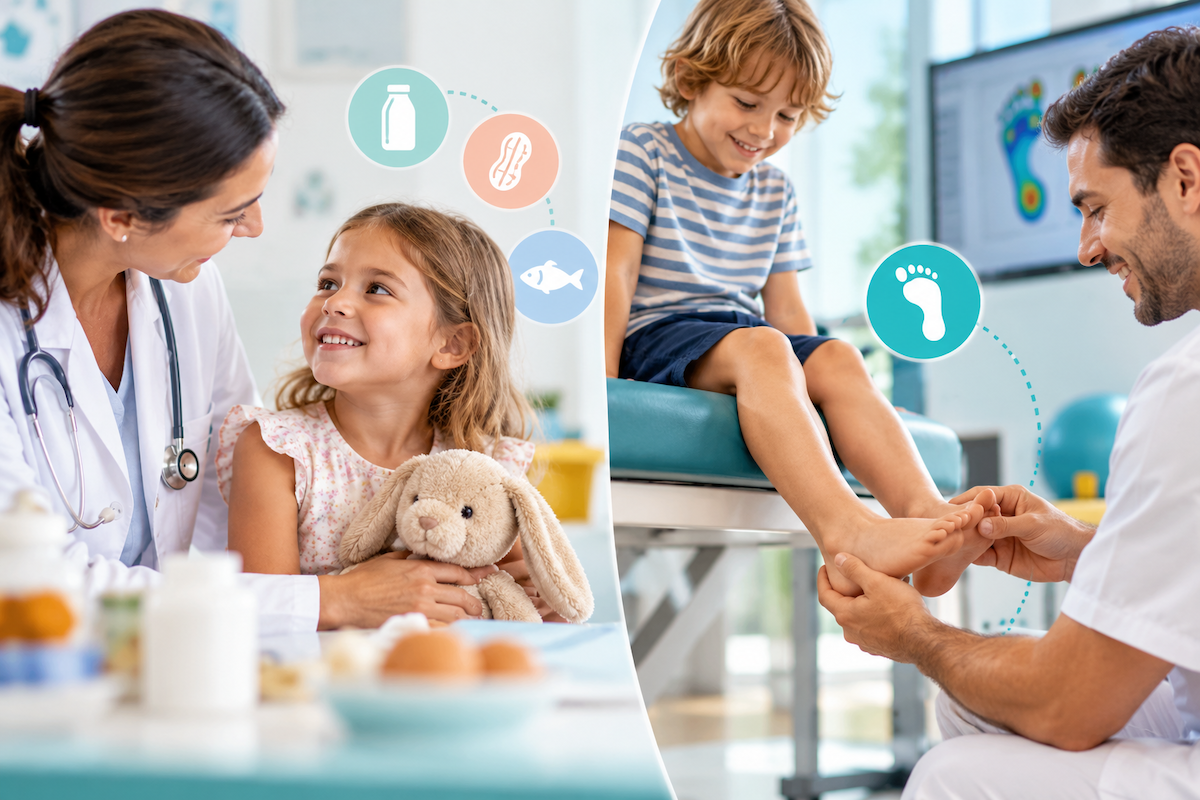 Atención pediátrica_ alergología y podología