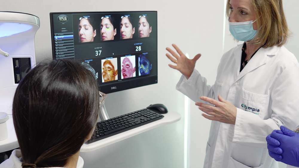 Análisis facial robotizado VISIA